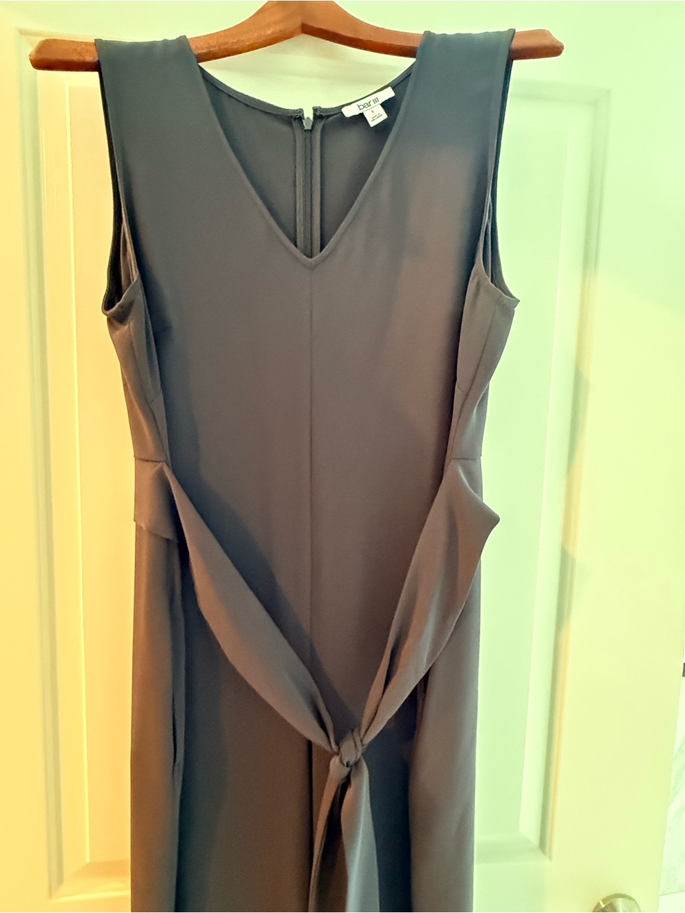 Bar III Sleeveless Cropped Jumpsuit